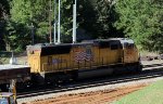 UP 4827 leads a NS rock train at Boylan Junction